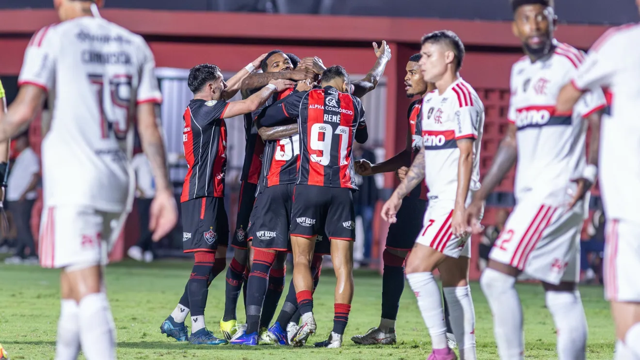 Flamengo é eliminado pelo Vitória no Barradão e se despede da Copa do Brasil
