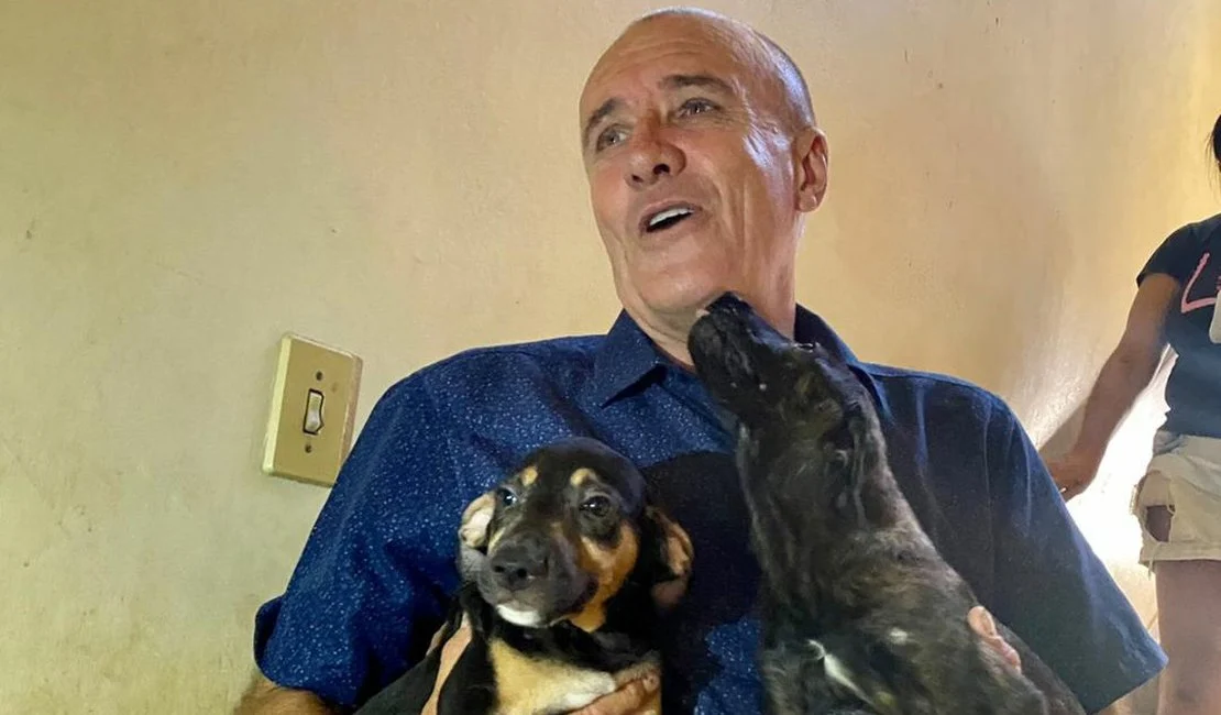 A favor da causa animal homem faz greve de fome há dez dias em Maceió