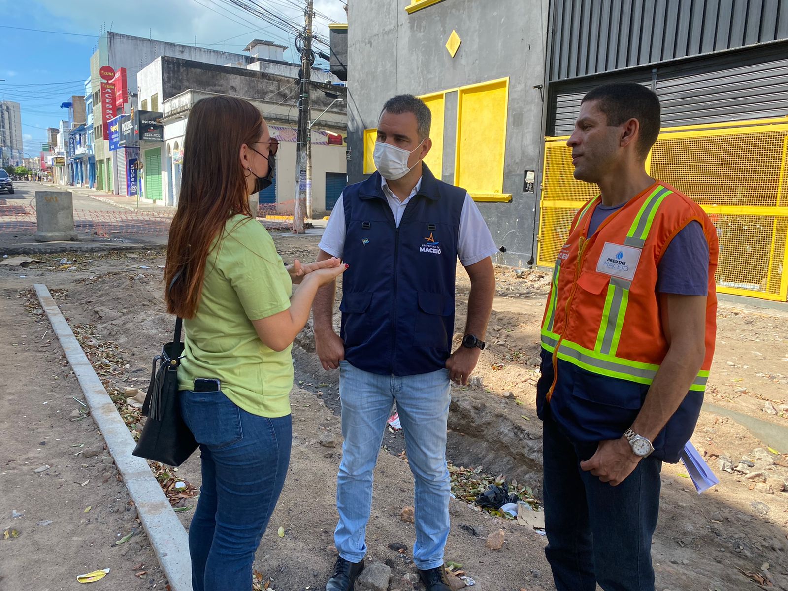 Centro de Maceió recebe obras de requalificação nesta terça-feira (16)