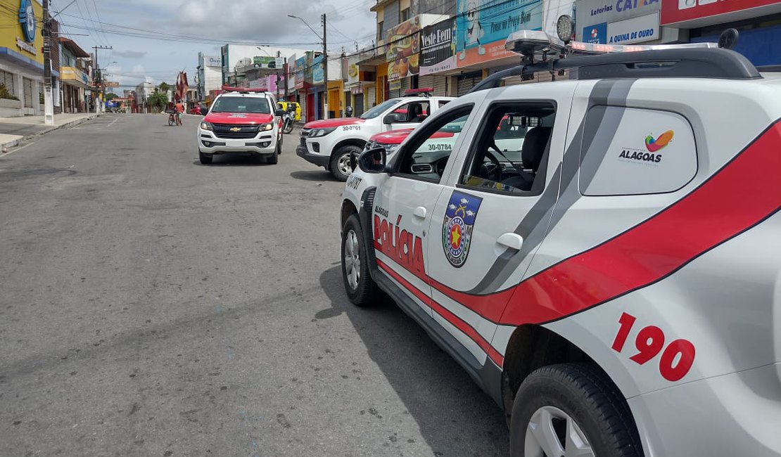 Homem é preso por tentar arrombar casa lotérica, em Arapiraca