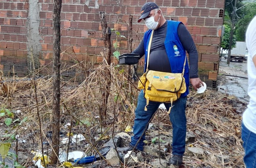 Ações de fiscalização em terrenos baldios intensificam combate ao Aedes aegypti em Maceió