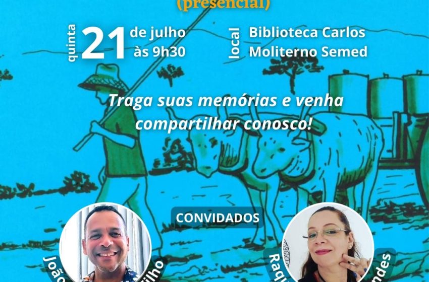 Educação promove Sarau Cultural “Memórias do Interior”