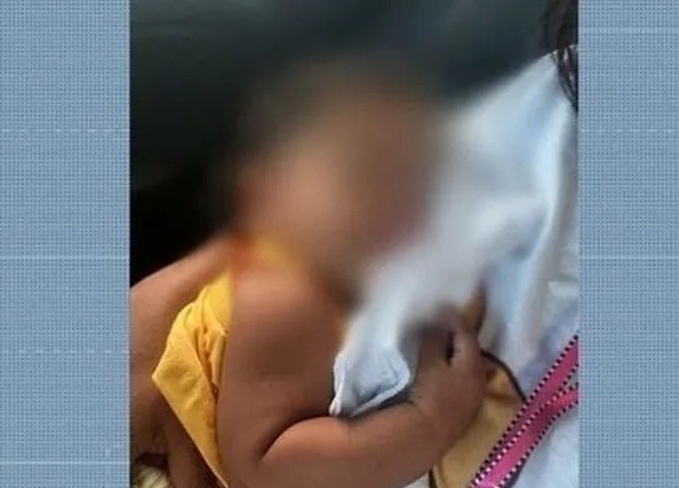 Conselho Tutelar busca parentes de bebê derrubada pela mãe durante discussão