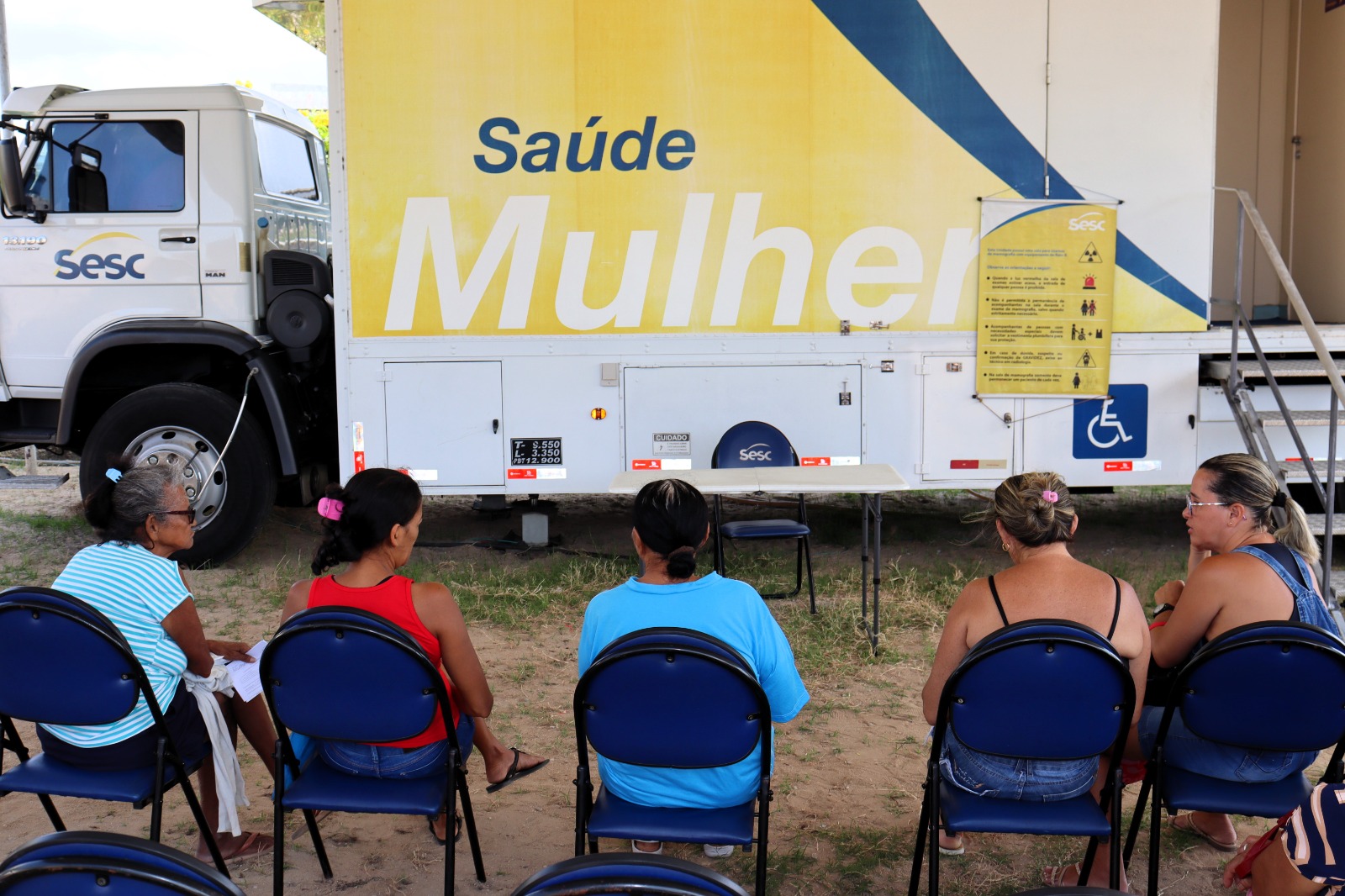 Sesc Alagoas oferta mais de 900 exames gratuitos de mamografia em União dos Palmares