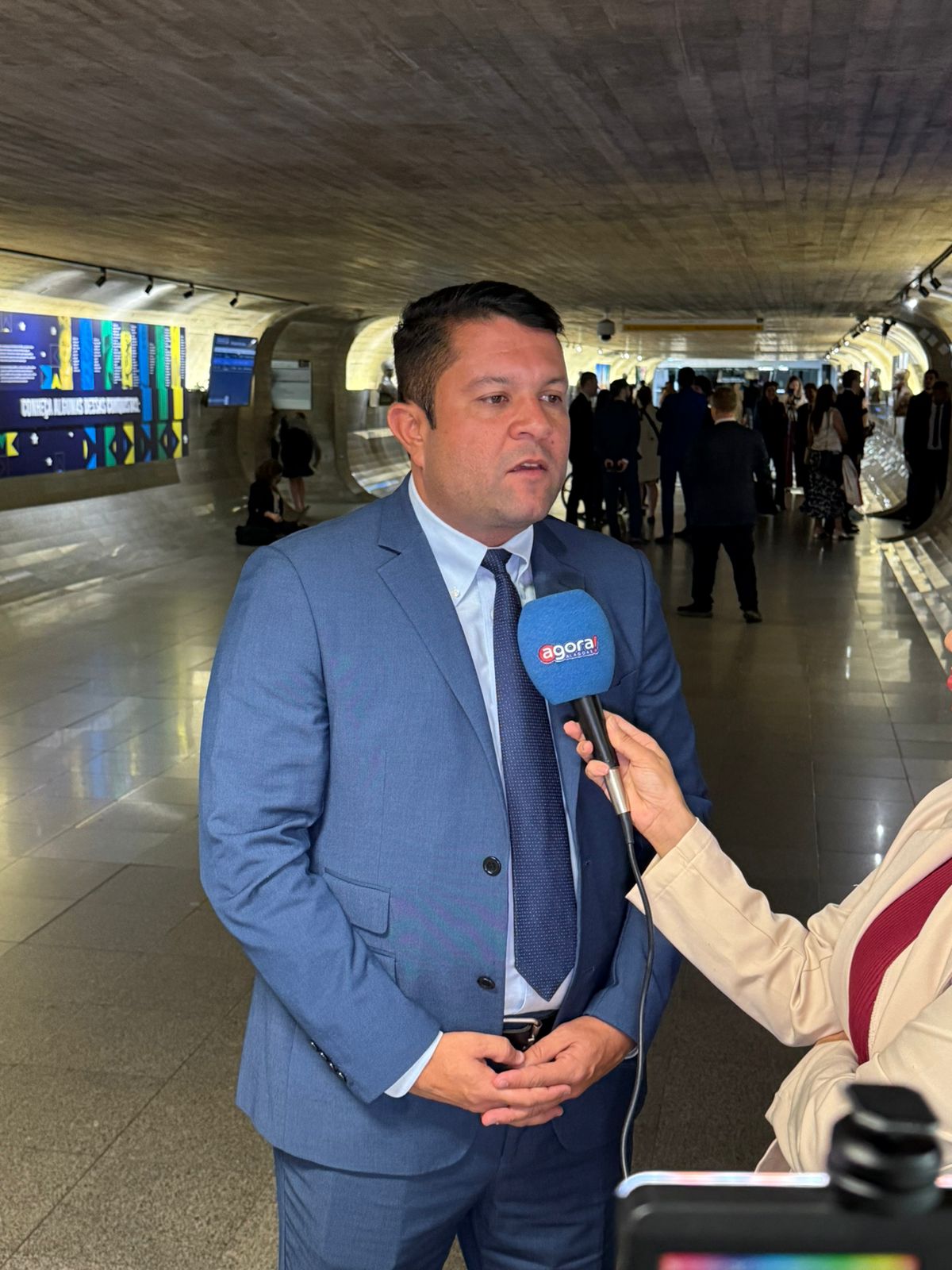 Em Brasília, Allan Pierre representa a Frente Parlamentar da Advocacia na sabatina de Marluce Caldas ao STJ