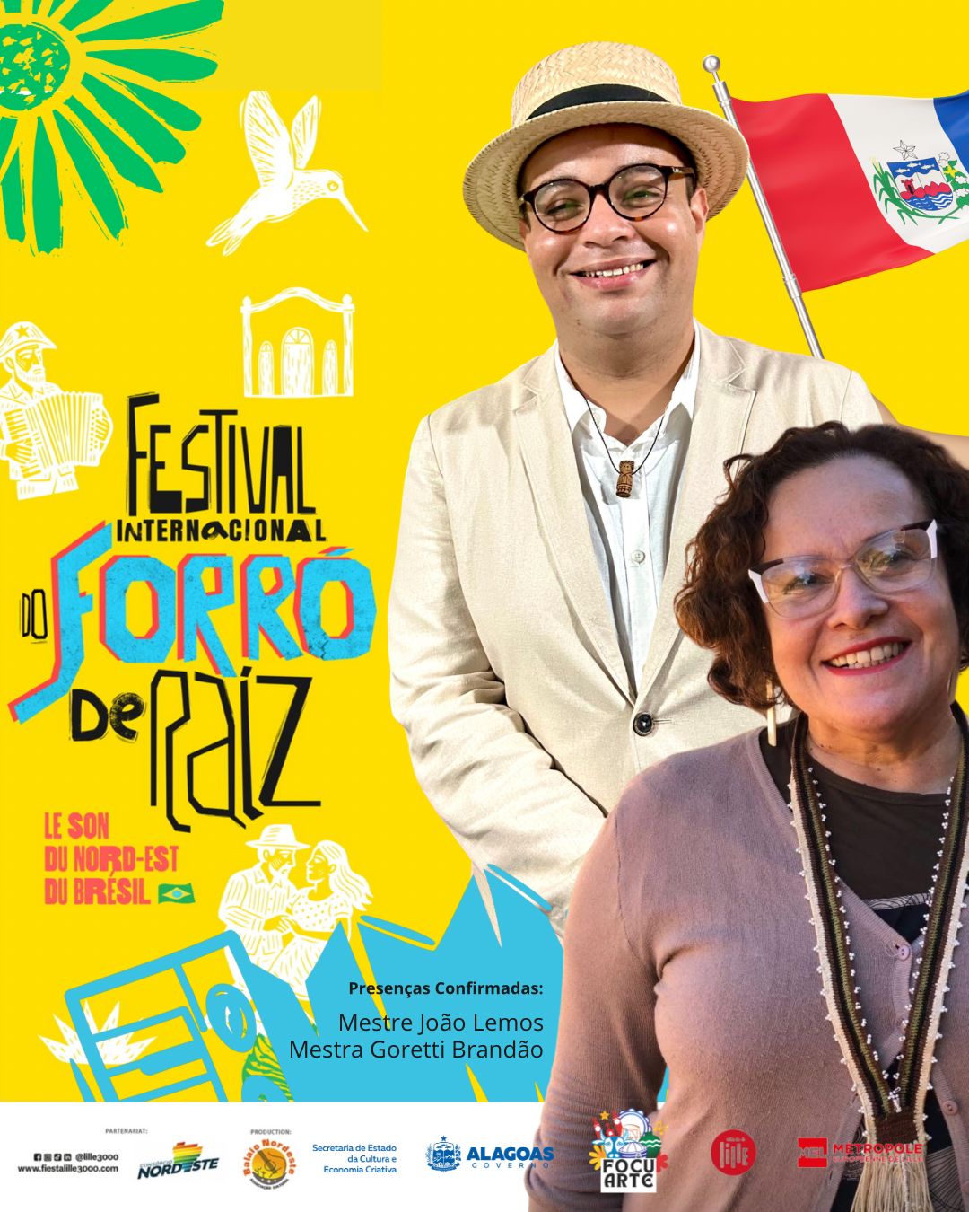 FOCUARTE representará Alagoas no 1º Festival Internacional do Forró na França