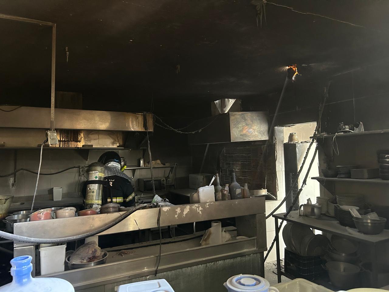 Incêndio atinge cozinha de restaurante em Marechal Deodoro