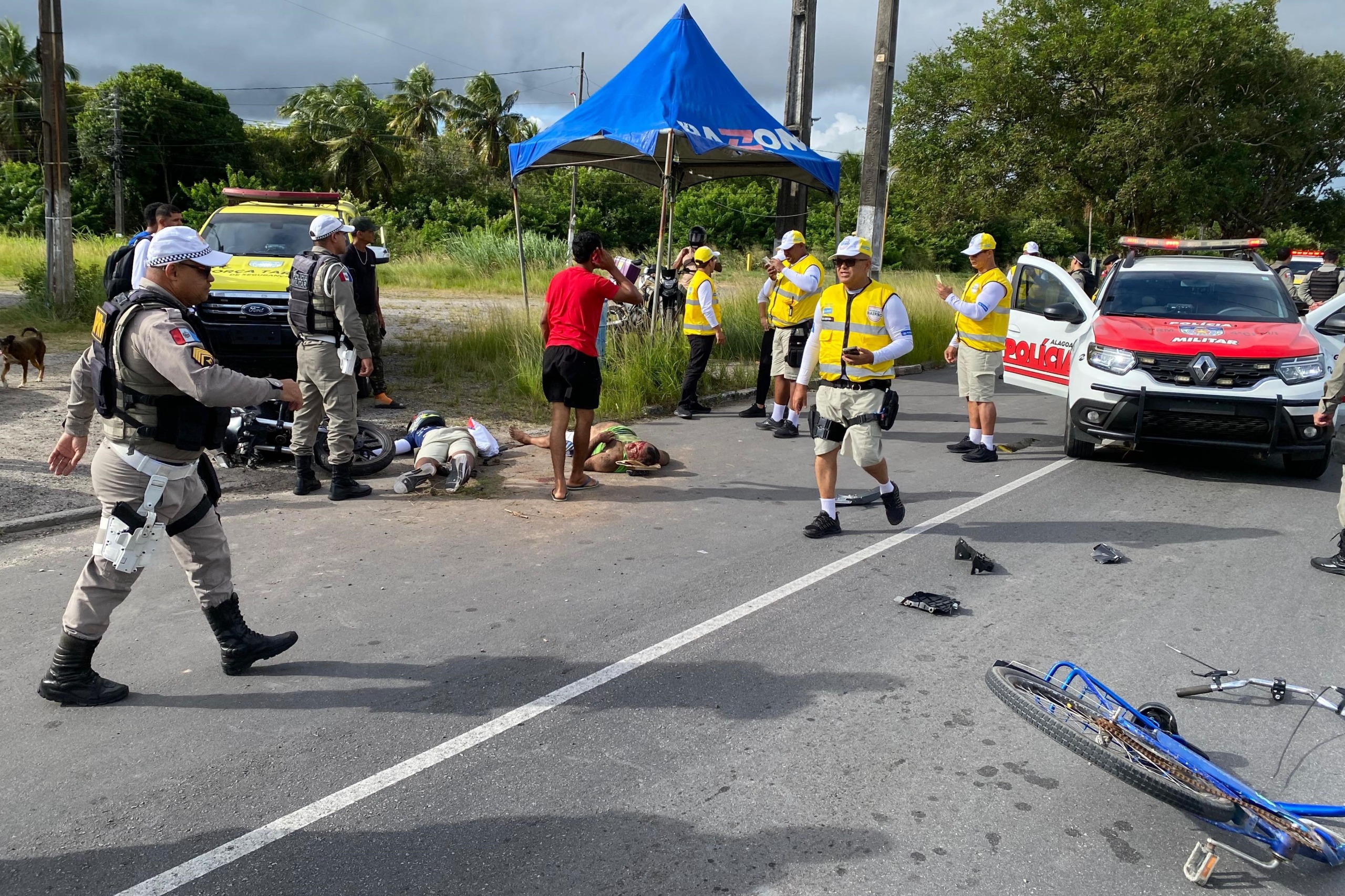 Ronda no Bairro reforça apoio em ocorrências de trânsito no fim de semana em Maceió