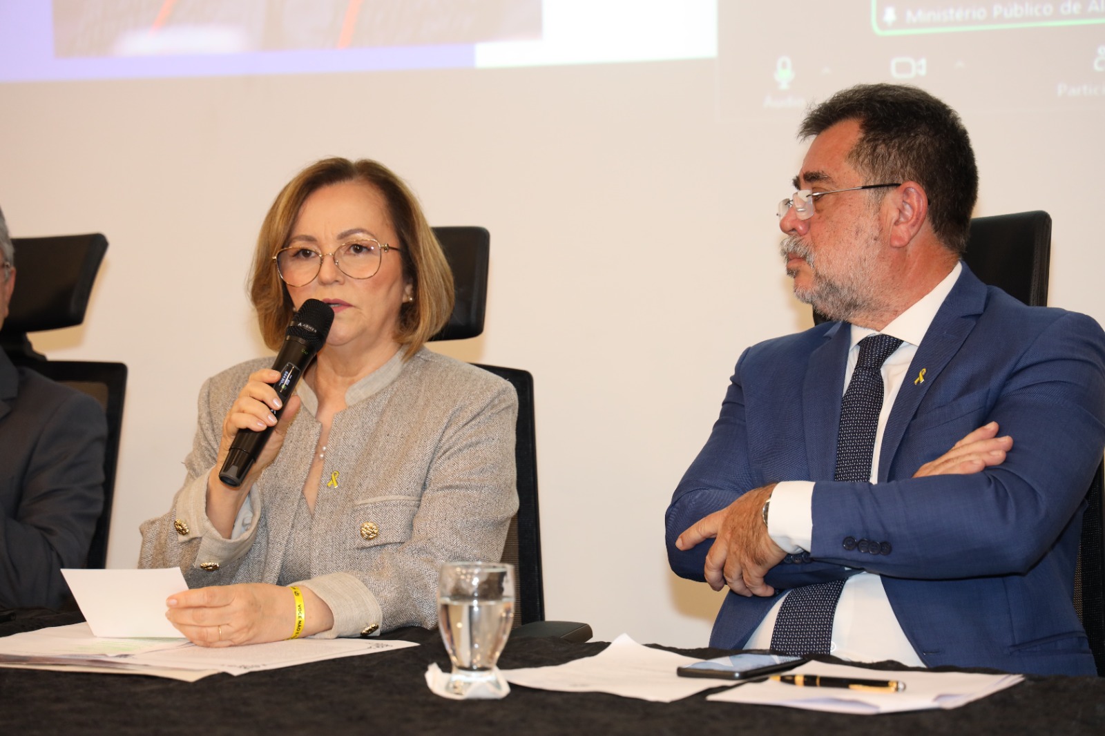 Tia de JHC e ministra do STJ, Marluce Caldas é homenageada por integrantes do MP de Alagoas