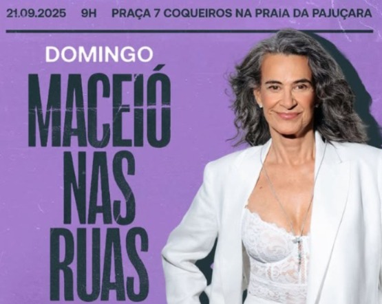 Cantora Simone divulga nas redes que vai participar de ato contra anistia em Maceió