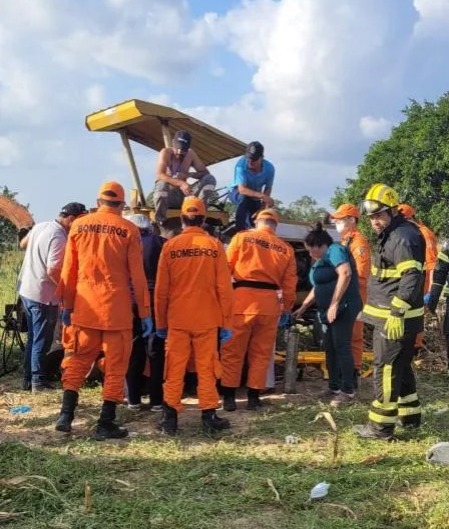 Agricultor tem perna amputada após sofrer grave acidente com máquina em Canapi