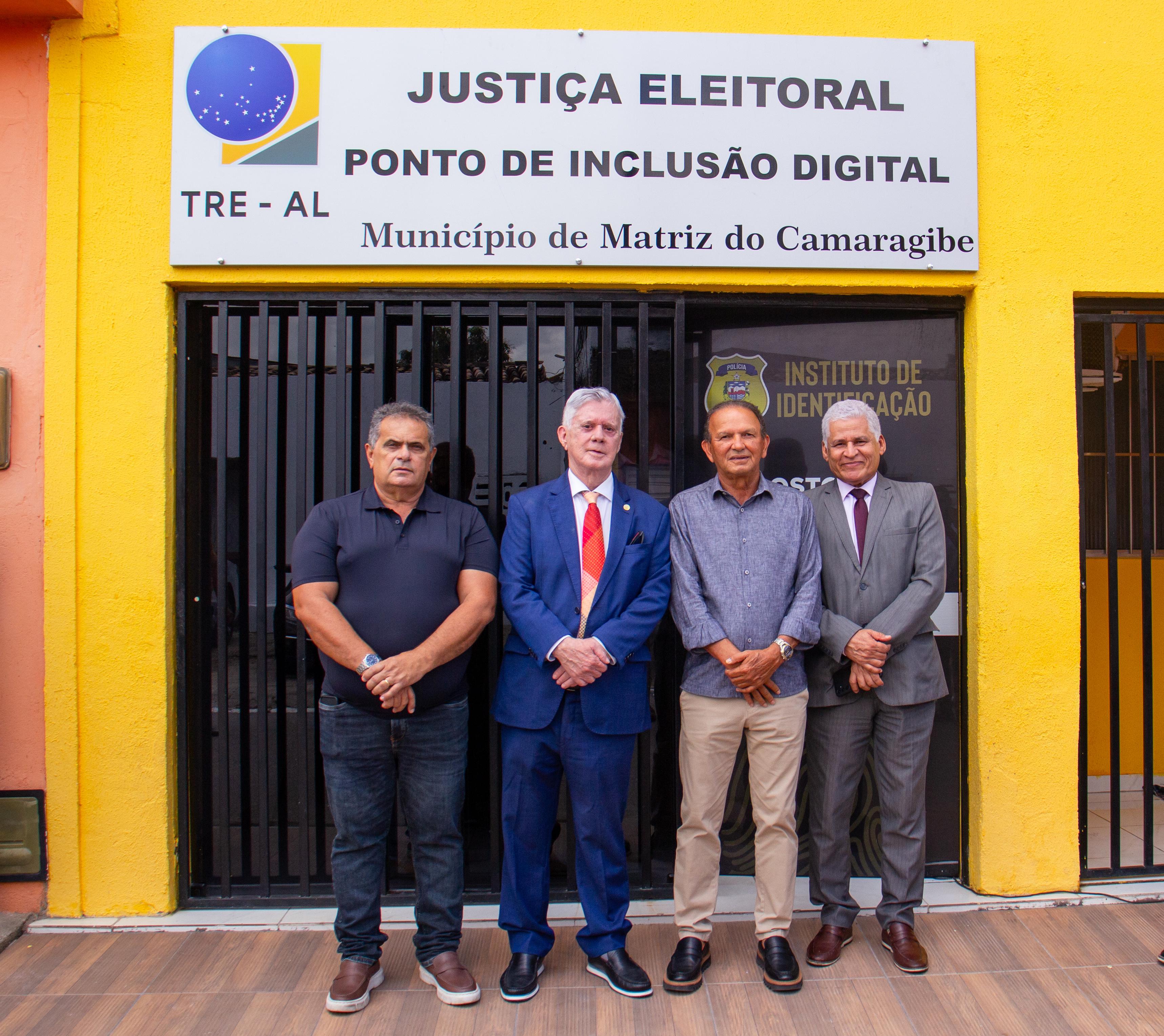 TRE inaugura Ponto de Inclusão Digital em Matriz de Camaragibe