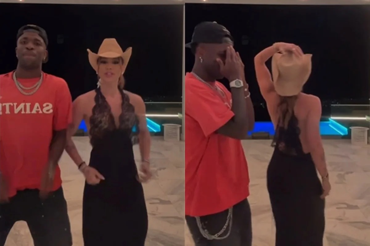 Assumidos? Vini Jr e Virginia postam vídeo juntos pela 1ª vez