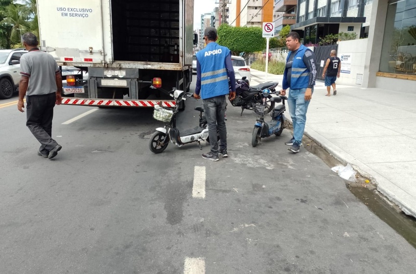 Semsc apreende bicicletas elétricas em aluguel irregular