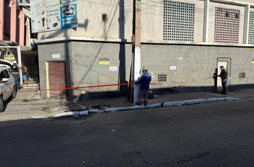 Furto de cabos deixa Shopping Popular sem energia elétrica o dia todo, em Maceió