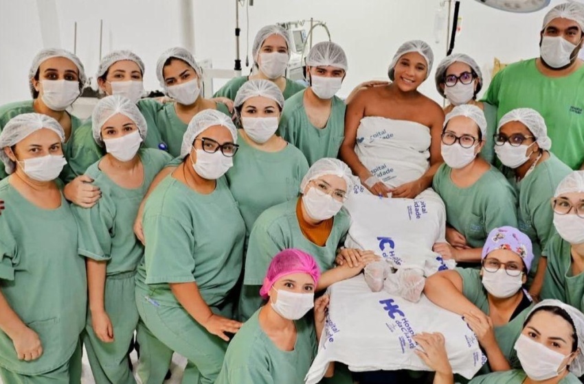 Maceió registra primeiro parto de trigêmeos no Hospital da Cidade