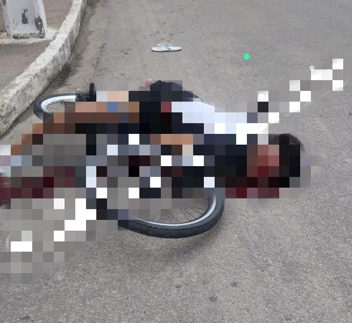 Jovem é assassinado a tiros enquanto andava de bicicleta em Rio Largo