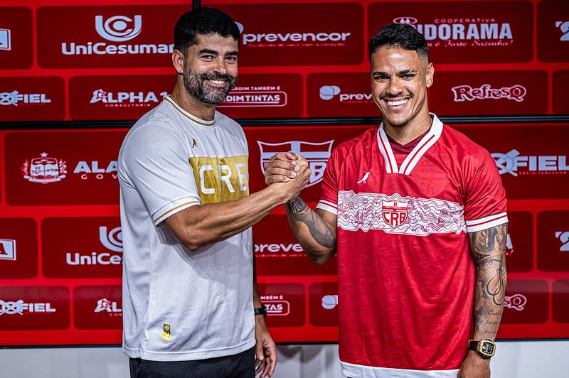 Com passagem pelo futebol ucraniano, Geovane é apresentado no CRB