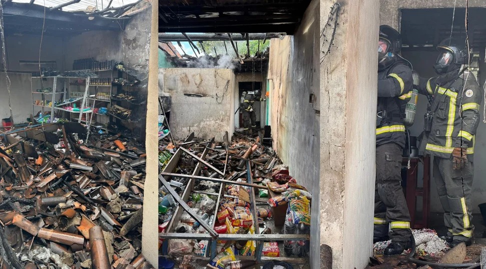 Incêndio destrói casa e minimercado no Agreste de Alagoas; saiba mais