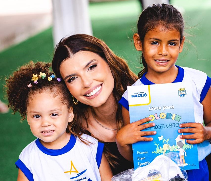 Primeira-dama Marina Candia anuncia distribuição de 70 mil kits escolares para alunos da rede municipal