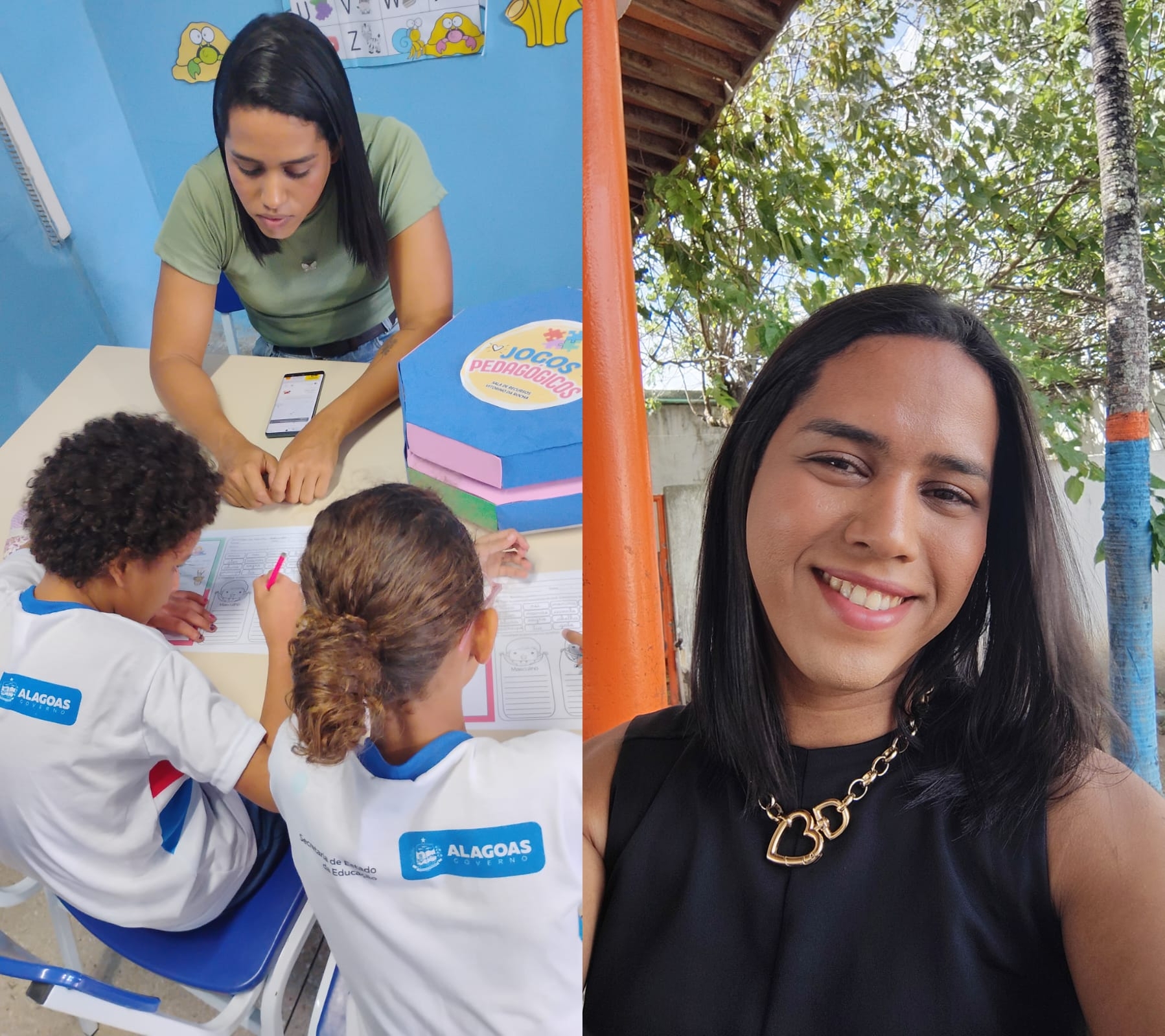 Conheça Eduarda Elisa, 1ª mulher trans do NE a ser eleita diretora de escola pública em Alagoas