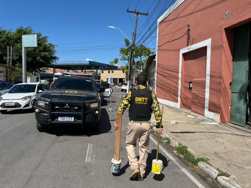 Semsc e DMTT realizam operação contra flanelinhas e uso irregular do espaço público em Maceió