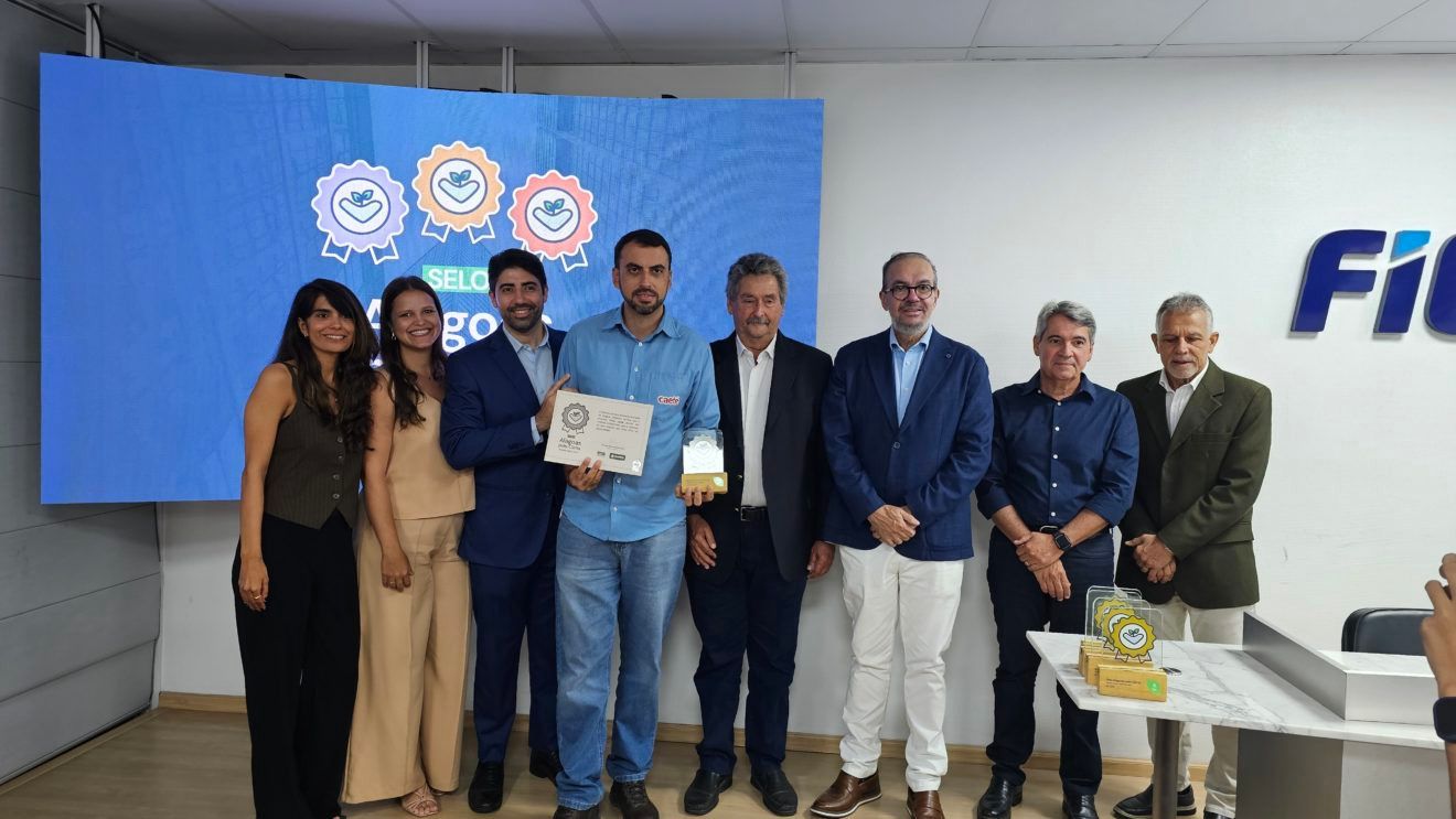 Usina Caeté recebe Selo Alagoas pelo Clima por compromisso com a sustentabilidade
