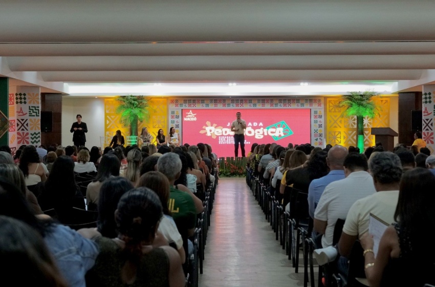 Jornada Pedagógica 2026 reúne mais de dois mil profissionais da Educação em Maceió