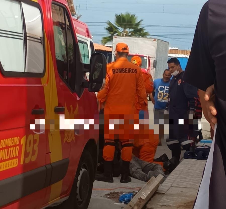 Idoso morre após choque elétrico e queda de 5 metros em Maceió