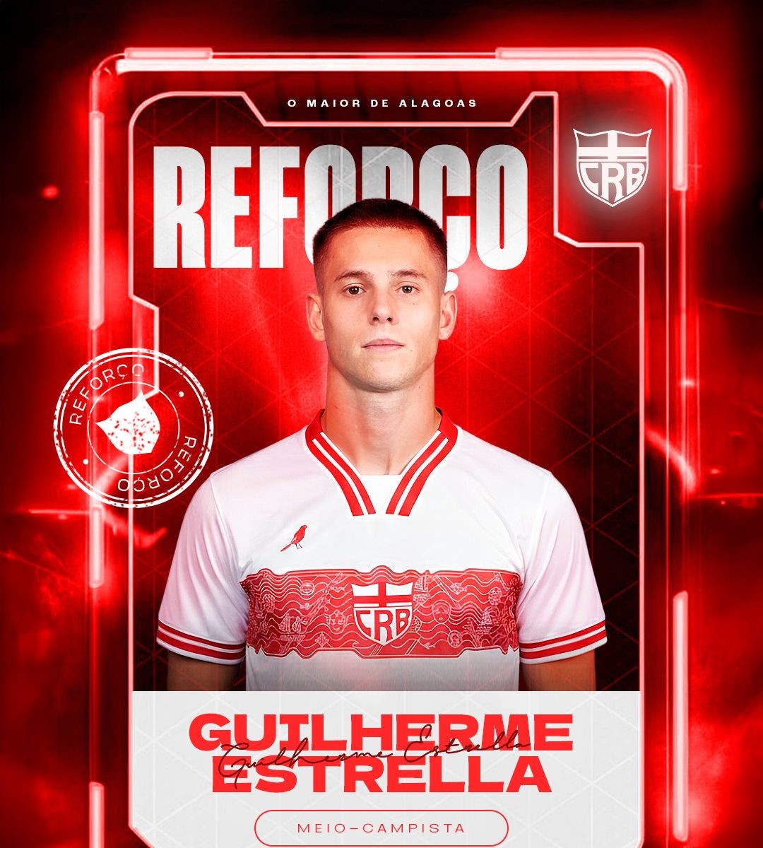 Guilherme Estrella é anunciado pelo Galo de Campina como novo reforço