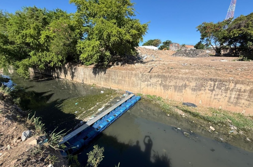 Ecobarreira é vandalizada três dias após instalação no Vale do Reginaldo