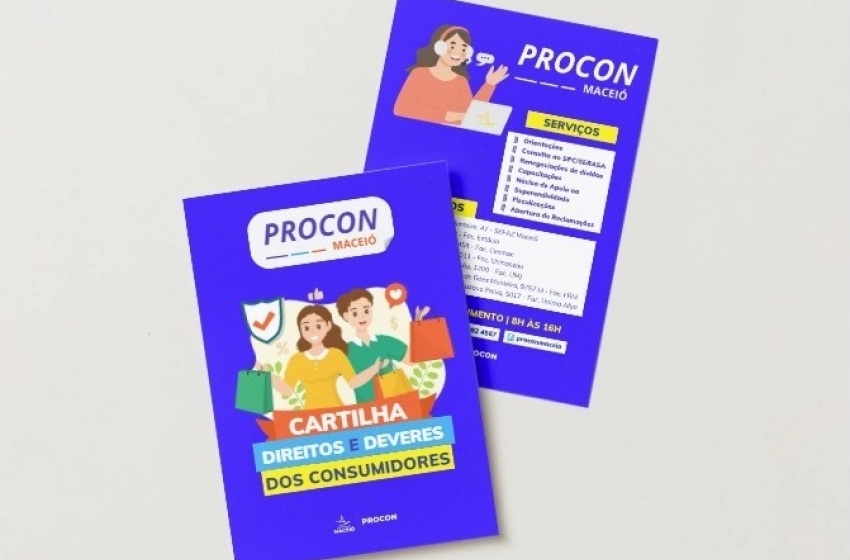 Procon Maceió lança cartilha com direitos e deveres dos consumidores