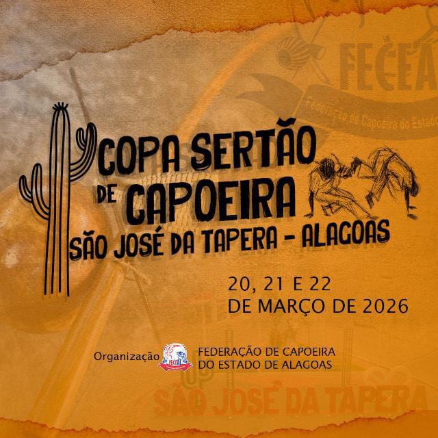 Sertão alagoano recebe a 1ª Copa Sertão de Capoeira com atletas de 10 municípios