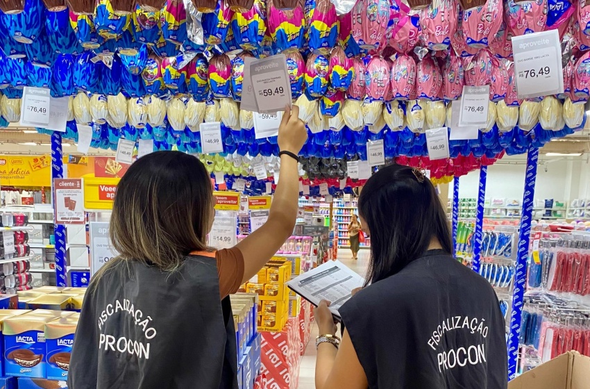 Procon Maceió aponta variação de até 168% em itens de Páscoa