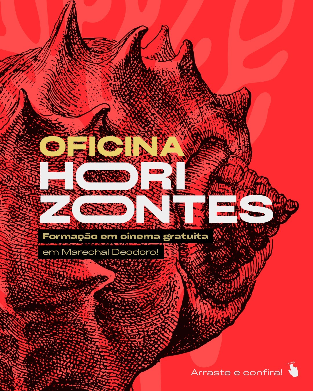 Festival Horizontes abre inscrições para oficinas de cinema em Marechal