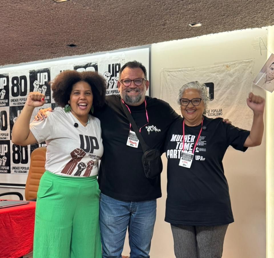 Lenilda Luna e Alexandre Fleming são pré-candidatos da UP em Alagoas