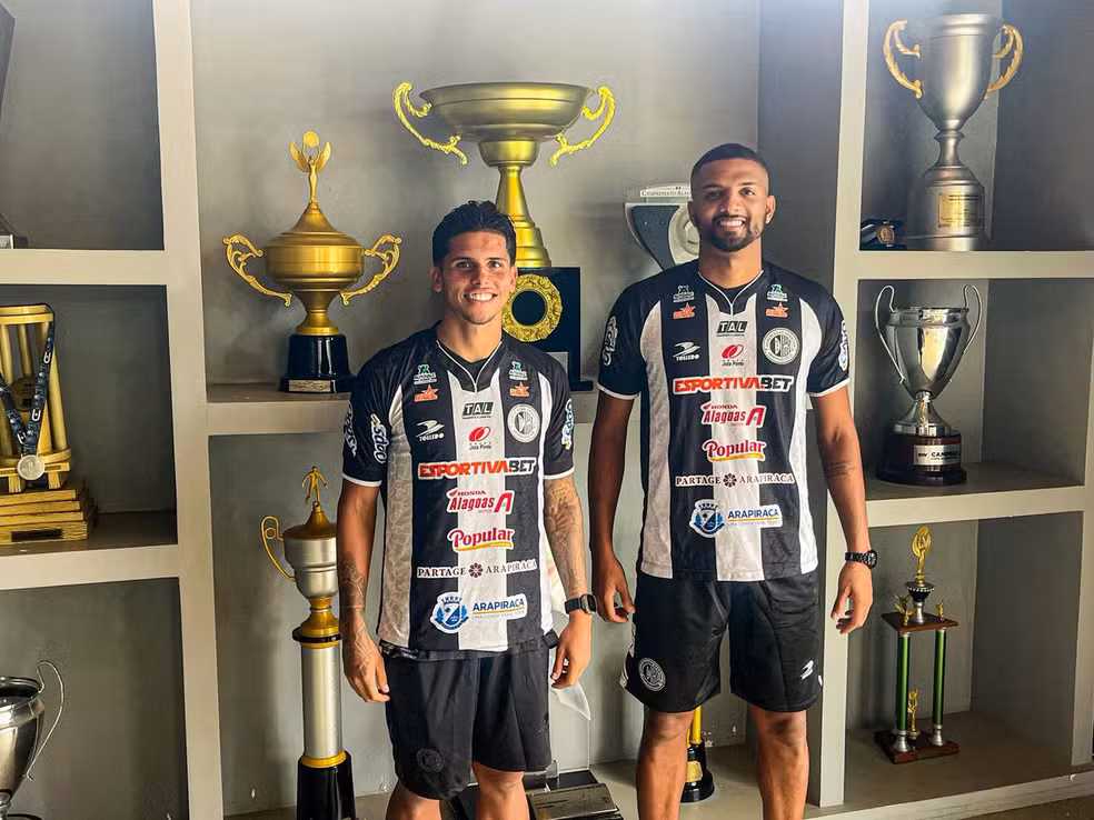 ASA apresenta Yohan e Alysson Dutra como reforços antes de jogo com Sport