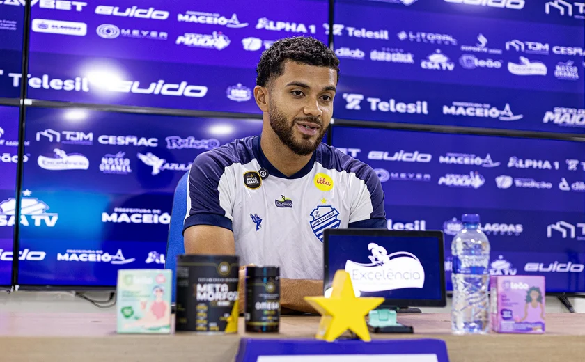 Félix Jorge celebra titularidade e projeta futuro do CSA na Série D