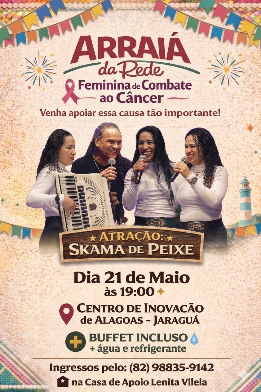 Arraiá encerra Encontro da Rede de Combate ao Câncer