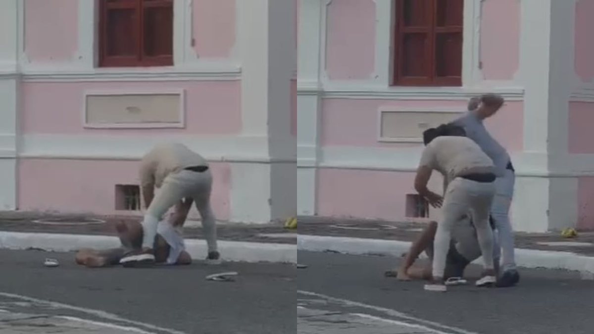 Sequência de agressões é registrada após show na orla de Jaraguá