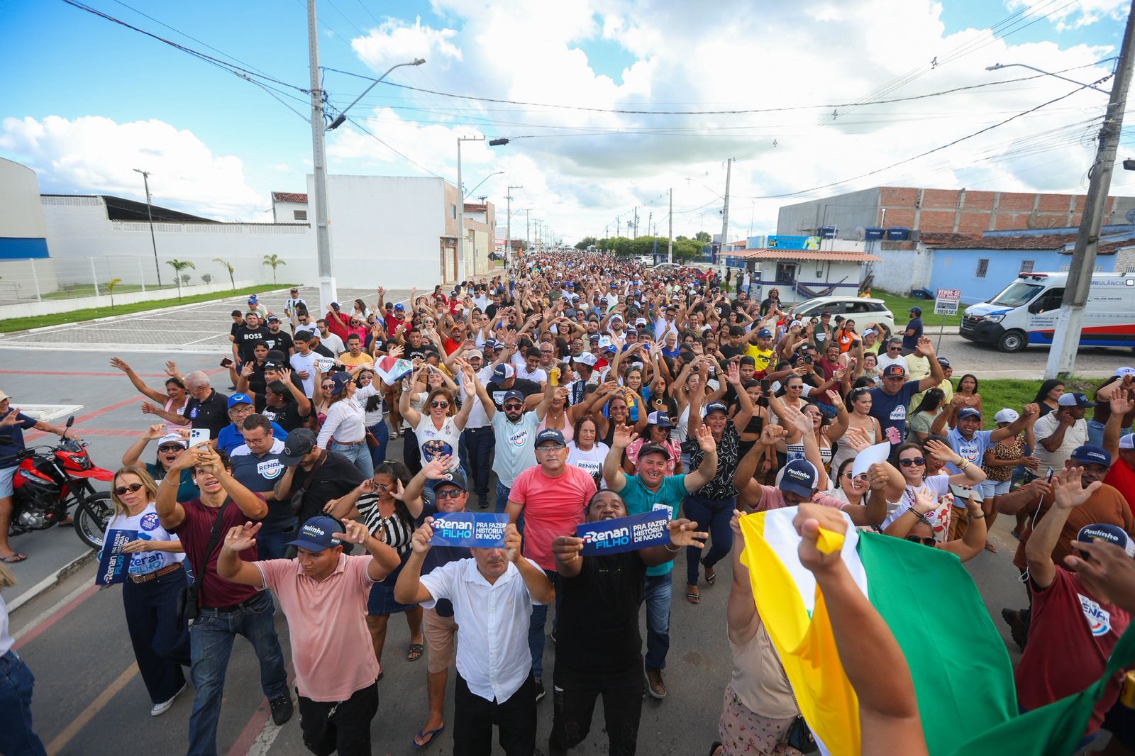 Caravana de Renan Filho percorre 14 cidades de Alagoas neste fim de semana