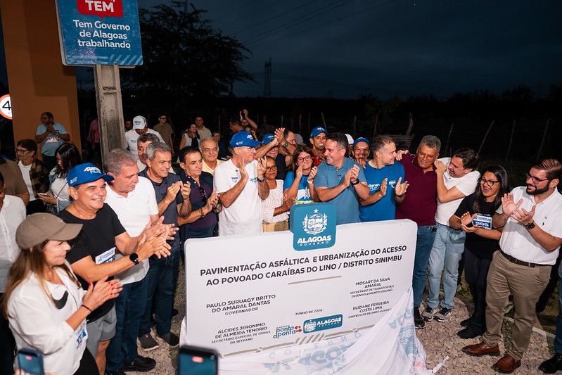 Renan Filho destaca programa que levou asfalto a mais de 85 povoados de Alagoas