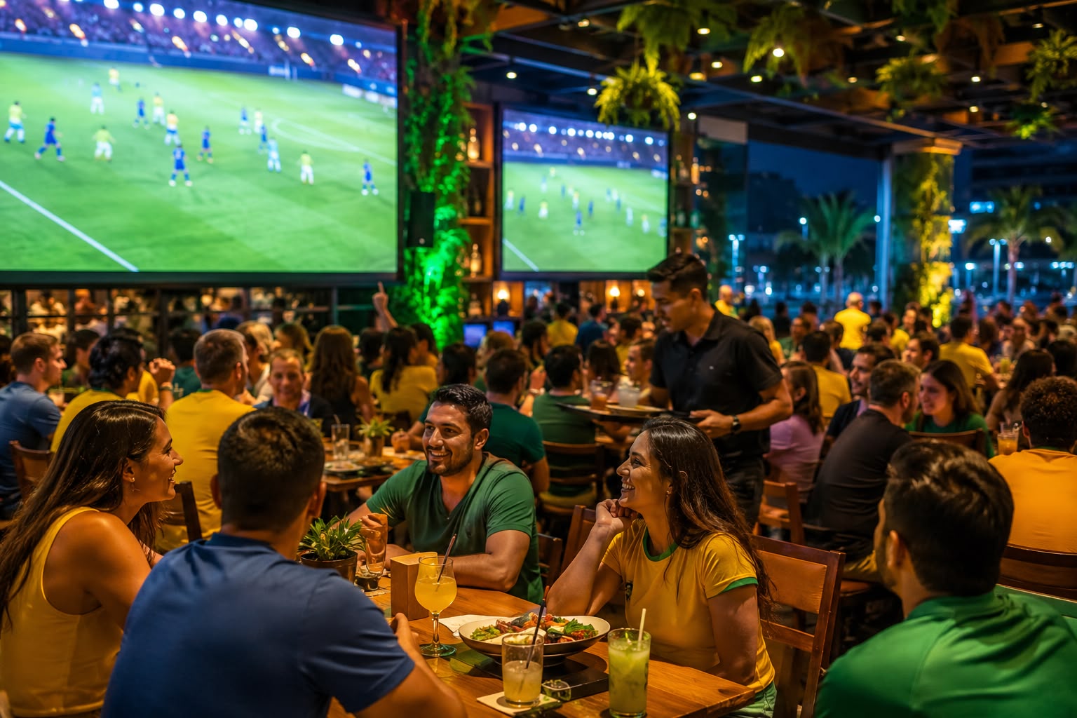 Copa do Mundo deve impulsionar faturamento de bares e restaurantes em até 30% em Alagoas