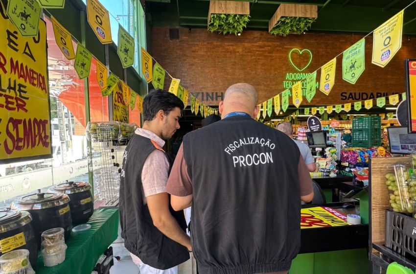 Procon Maceió constata irregularidades em supermercado durante fiscalização
