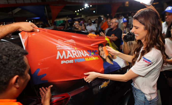 Marina Candia realiza primeiro ato público de pré-candidatura em Maceió