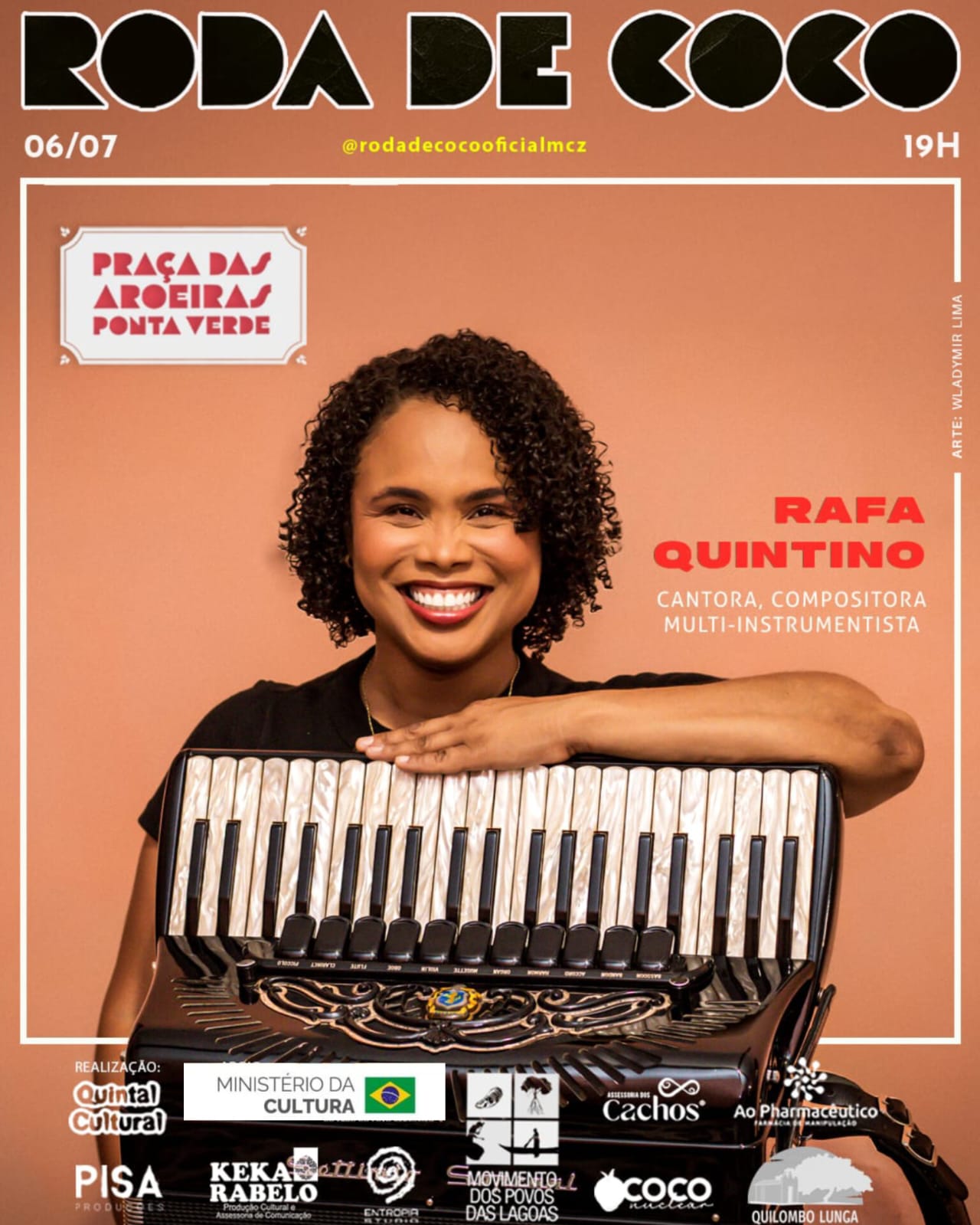 Rafa Quintino apresenta seu EP 'Baião' na Roda de Coco