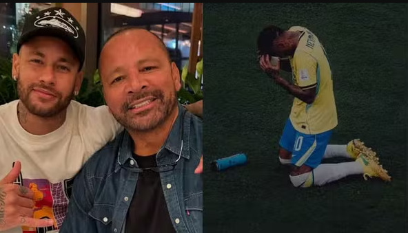 'Continue a jogar futebol': pai de Neymar publica carta após eliminação