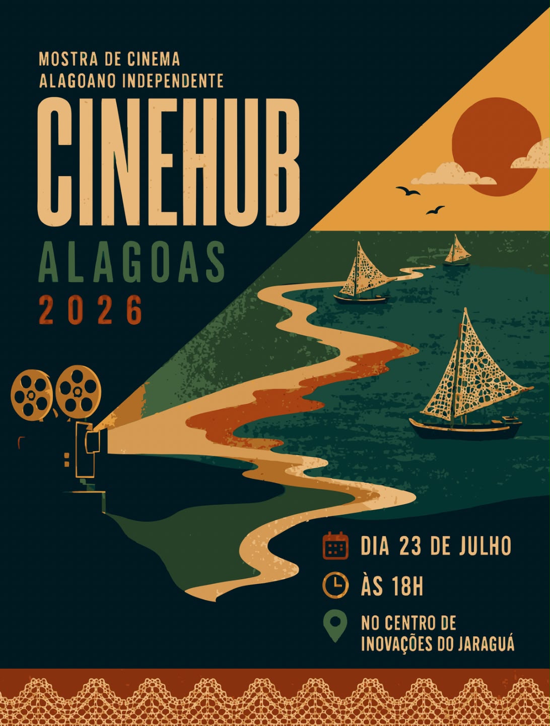 Mostra gratuita exibe produções do cinema independente alagoano
