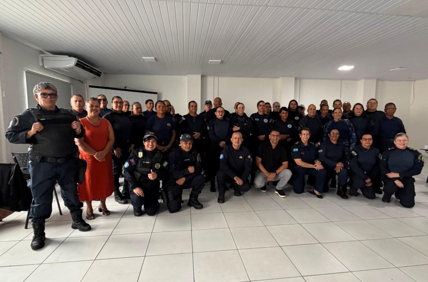 Guarda Municipal de Maceió é capacitada para atuação na Patrulha Maria da Penha