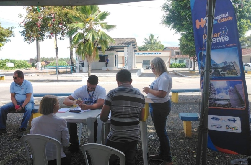 Programa Olhar da Gente realiza triagem oftalmológica na Chã da Jaqueira